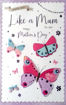 Picture of LIKE A MUM HAPPY MOTHERS DAY CARD
